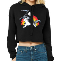 Death Is Magic Cropped Hoodie | Artistshot