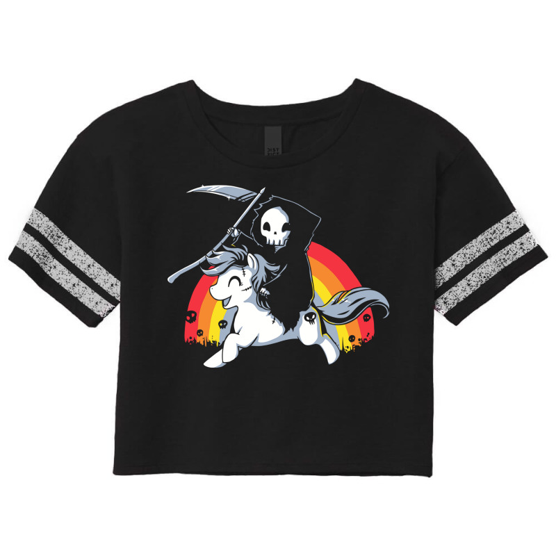 Death Is Magic Scorecard Crop Tee by Mash-Art | Artistshot