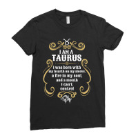 I Am A Taurus Ladies Fitted T-shirt | Artistshot