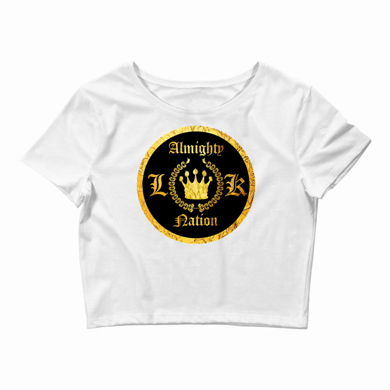 Almighty Lk Nation Latin Kings Pullover Hoodie Crop Top by laloormis | Artistshot