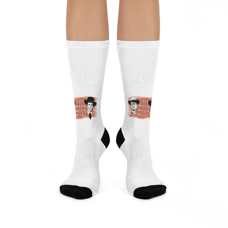 The Wild Wild West Tv Series Colour Crew Socks | Artistshot