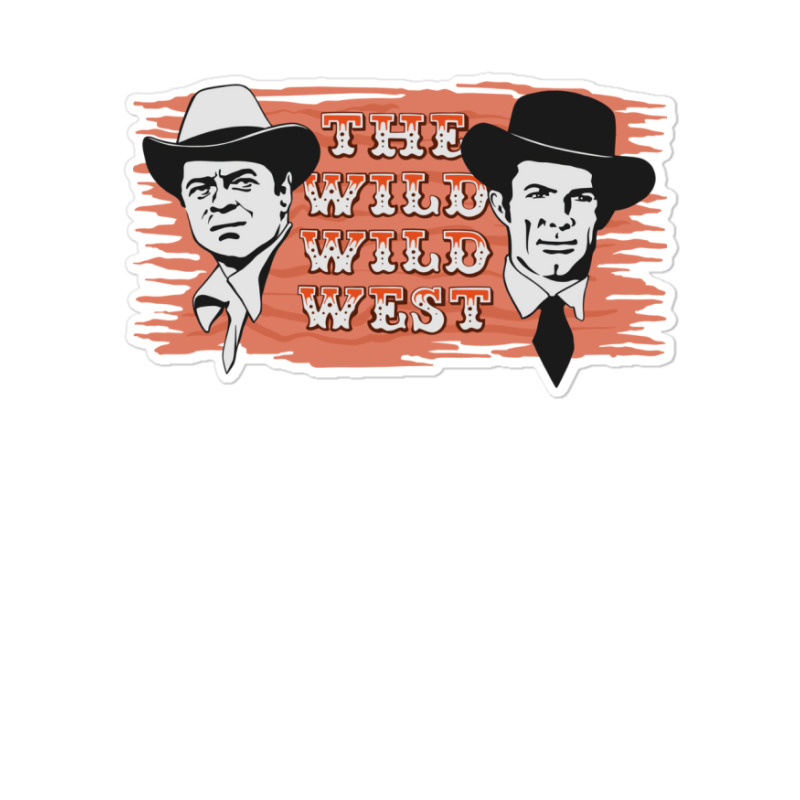 The Wild Wild West Tv Series Colour Sticker | Artistshot