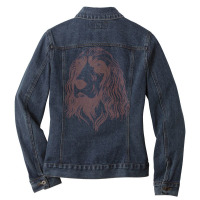 Cocker Spaniel T  Shirt Ladies Denim Jacket | Artistshot