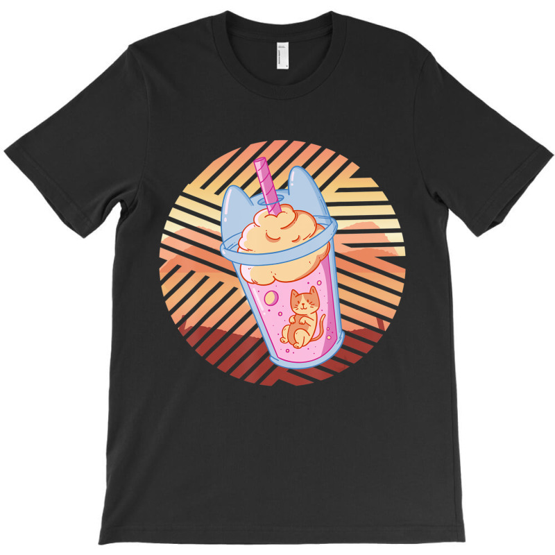 Cute Cat Coffee Mug T-shirt | Artistshot