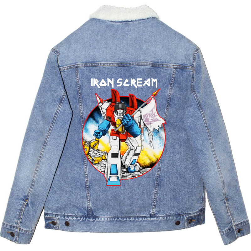 Iron Scream Unisex Sherpa-lined Denim Jacket | Artistshot