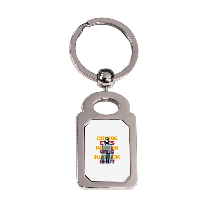 Eyes Wide Shut Movie Colour Silver Rectangle Keychain | Artistshot