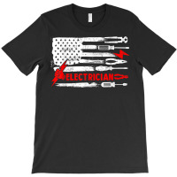 Electrician Patriotic American Flag Electrician Gi T-shirt | Artistshot