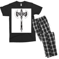 Viking Axe Boy Men's T-shirt Pajama Set | Artistshot