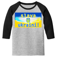 Slava Flag Youth 3/4 Sleeve | Artistshot