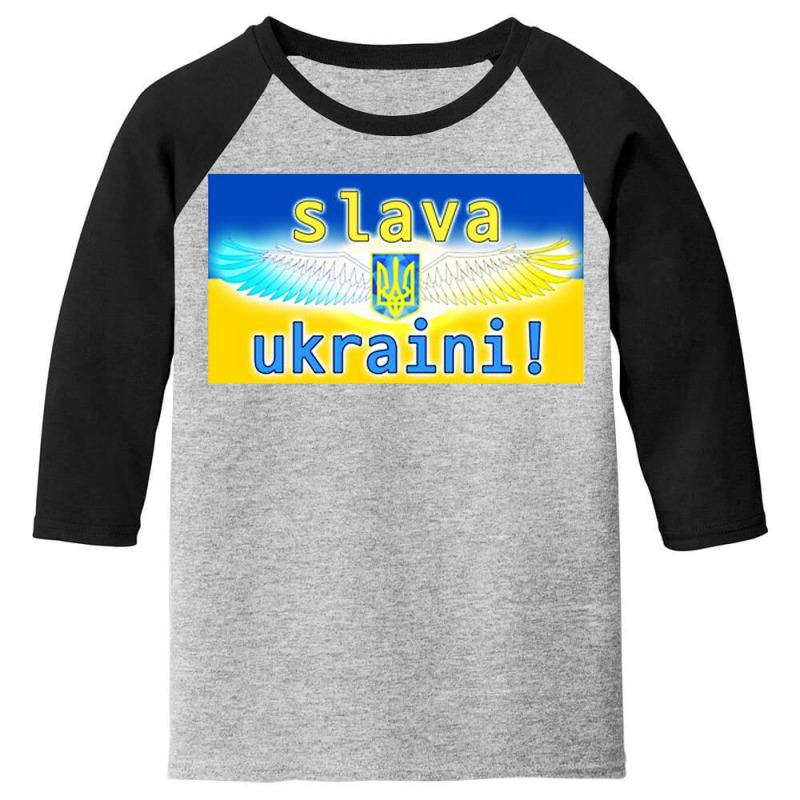 Slava Flag Youth 3/4 Sleeve | Artistshot