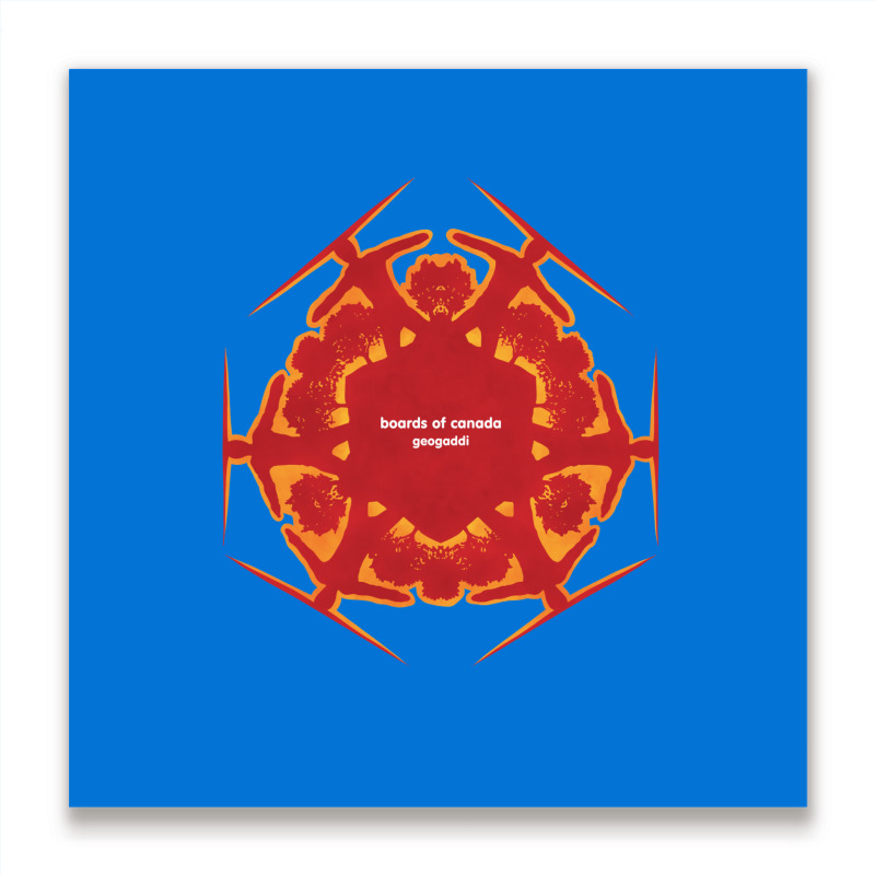 Boards Of Canada Geogaddi Colour Metal Print Square | Artistshot