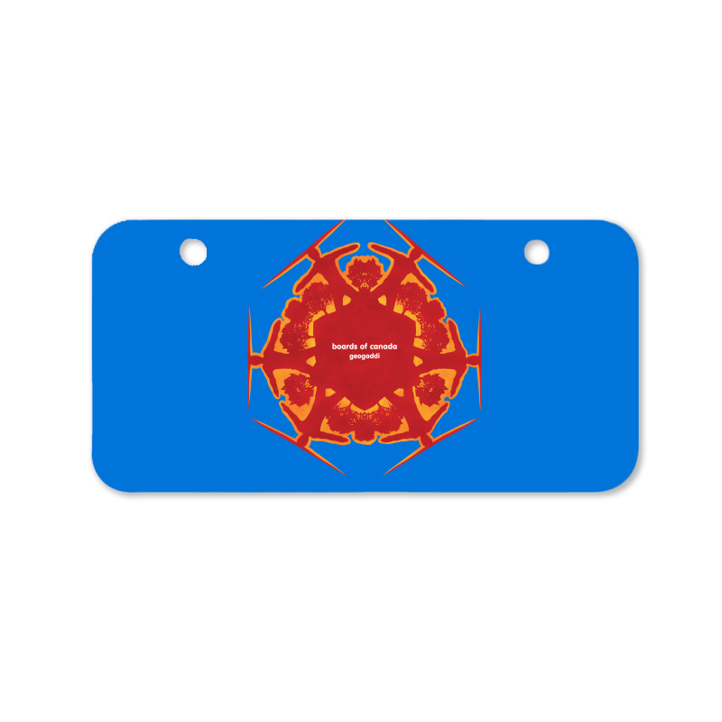 Boards Of Canada Geogaddi Colour Bicycle License Plate | Artistshot