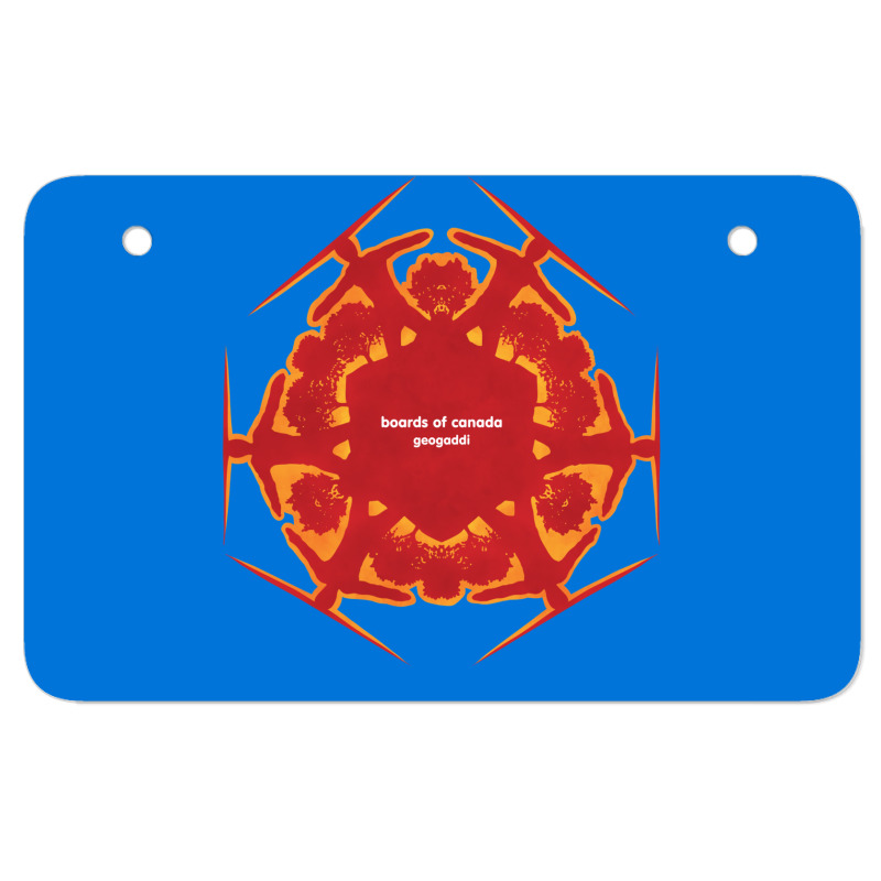 Boards Of Canada Geogaddi Colour Atv License Plate | Artistshot