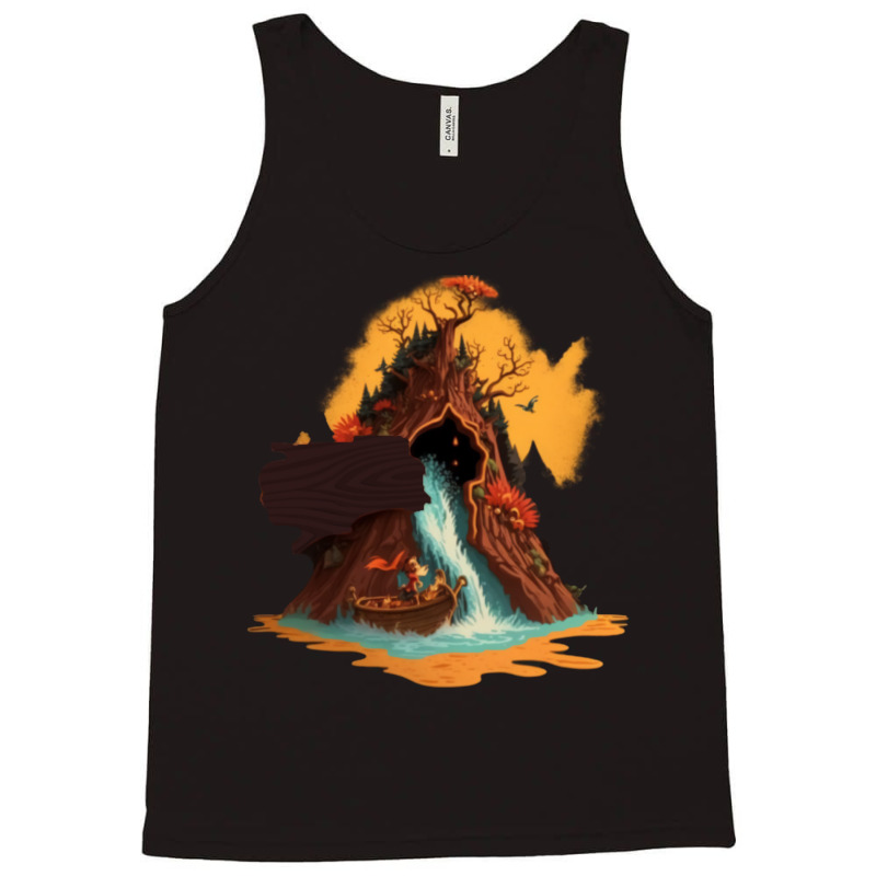 Splash Mountain  1 Tank Top by jagvirrietb | Artistshot