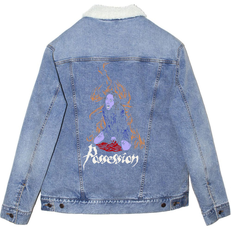 Possession (1981) Adjani Colour Unisex Sherpa-lined Denim Jacket | Artistshot