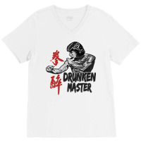 Jackie Chan Drunken Master Kung Fu Martial Arts Fi V-neck Tee | Artistshot