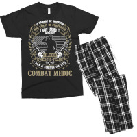 Combat Medic, It Can Not Be Inherited Or Purchased Men's T-shirt Pajama Set | Artistshot