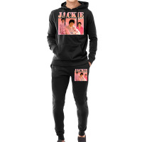 Jackie Chan Pink Classic Hoodie & Jogger Set | Artistshot