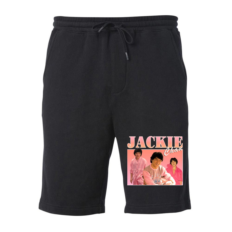 Jackie Chan Pink Classic Fleece Short | Artistshot