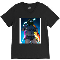 Pride And Thunder V-neck Tee | Artistshot