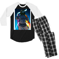 Pride And Thunder Men's 3/4 Sleeve Pajama Set | Artistshot