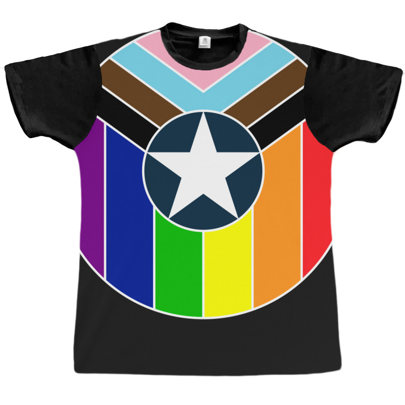 Pride Shield Graphic T-shirt | Artistshot