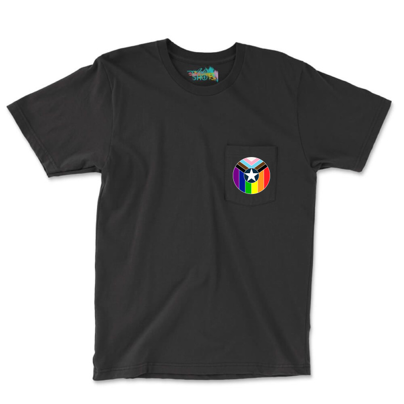 Pride Shield Pocket T-shirt | Artistshot