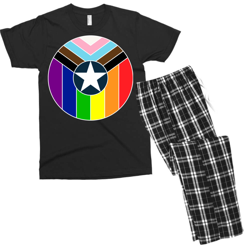 Pride Shield Men's T-shirt Pajama Set | Artistshot