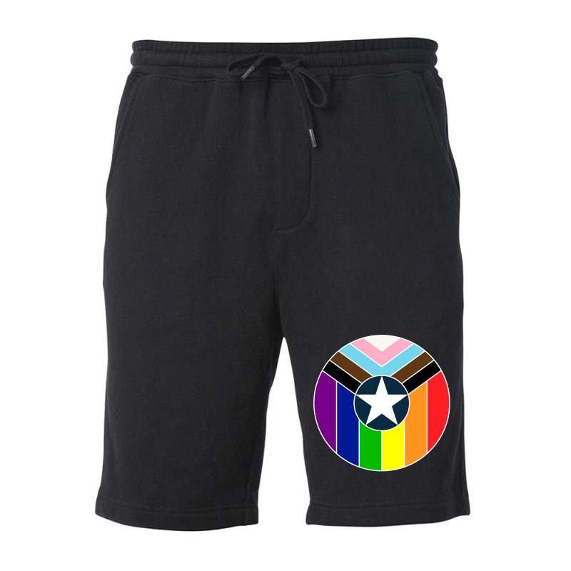 Pride Shield Fleece Short | Artistshot