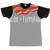 Bacon Over Everything Tumblr Graphic T-shirt | Artistshot