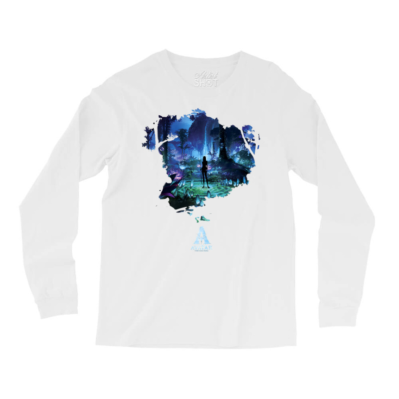 Avatar Pandora At Night Movie Poster Premium T Shi Long Sleeve Shirts | Artistshot