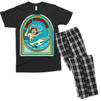 Stay Positive Men's T-shirt Pajama Set | Artistshot