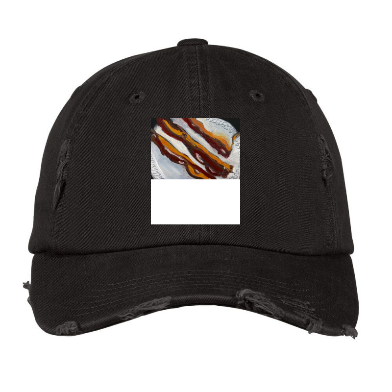 Bacon Strips Funny Vintage Cap by givensjackona | Artistshot