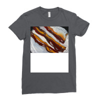 Bacon Strips Funny Ladies Fitted T-shirt | Artistshot