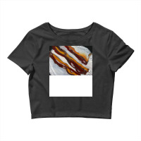 Bacon Strips Funny Crop Top | Artistshot