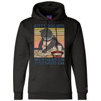 Kitty Biscuits We Knead Em You Need Em Funny Gifts Champion Hoodie | Artistshot