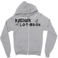 Ragnar Lothbrok Viking Zipper Hoodie | Artistshot