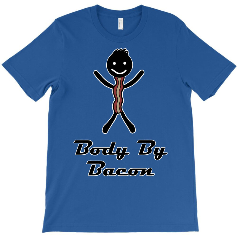 Body By Bacon Yellow T-shirt | Artistshot