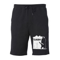 Johnny Cash White Fleece Short | Artistshot