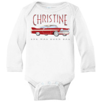 Christine Classic Car Model Automotive Long Sleeve Long Sleeve Baby Bodysuit | Artistshot