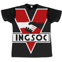 Ingsoc 1984 Graphic T-shirt | Artistshot