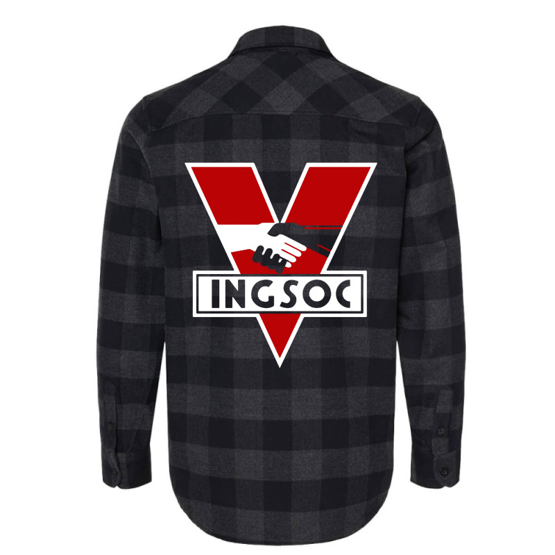 Ingsoc 1984 Flannel Shirt by Massee | Artistshot