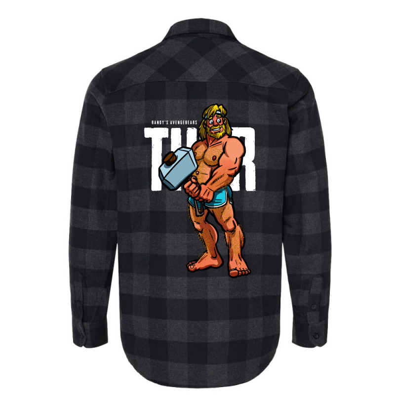 Randy's Avengebears Bear Odinson Flannel Shirt | Artistshot