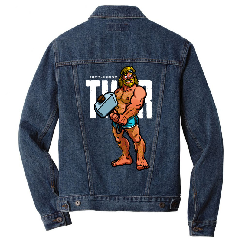 Randy's Avengebears Bear Odinson Men Denim Jacket | Artistshot