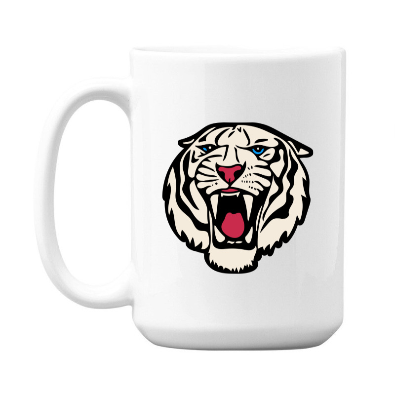 White Tiger Roar   White Tiger 15 Oz Coffee Mug | Artistshot