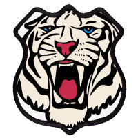 White Tiger Roar   White Tiger Shield Patch | Artistshot