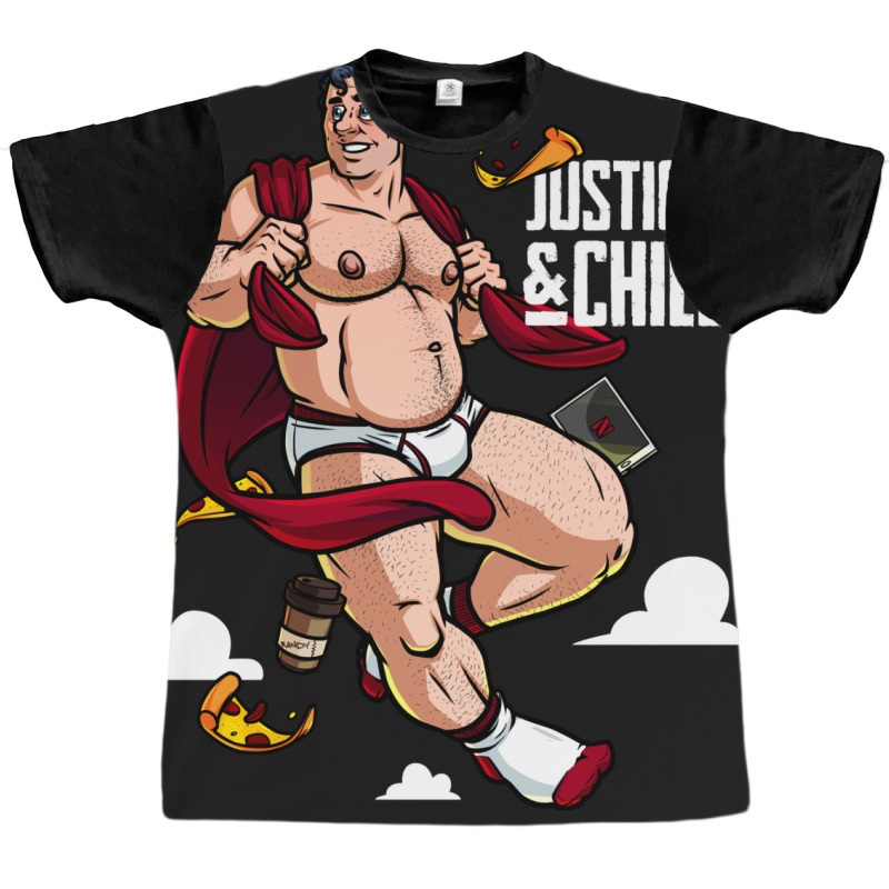 Justice & Chill Graphic T-shirt | Artistshot