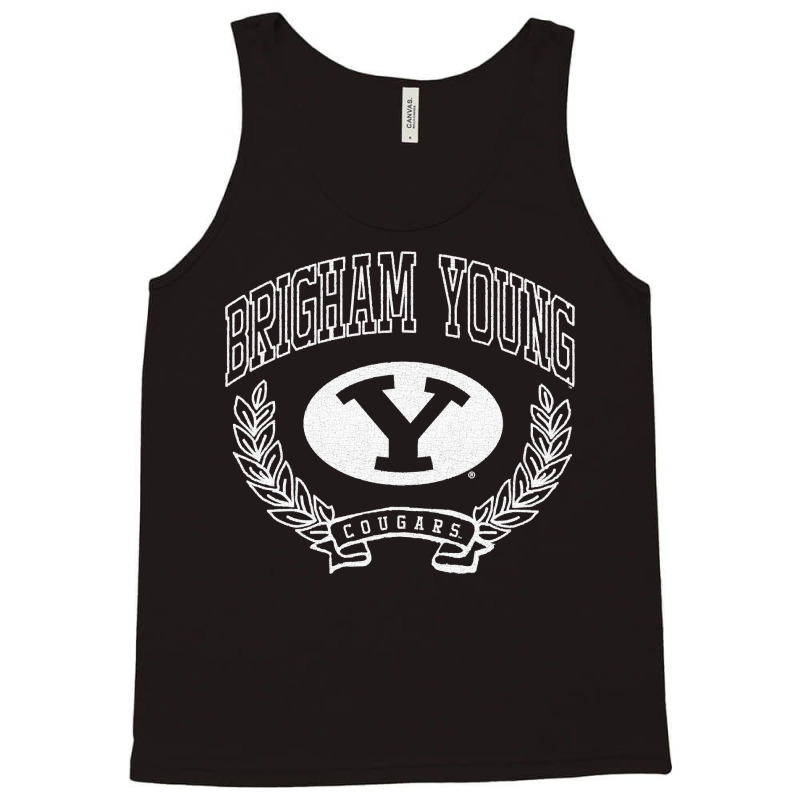 Byu Cougars Victory Vintage Navy Sweatshirt Tank Top by kulowbu | Artistshot