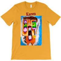 Karen   Red Text T-shirt | Artistshot