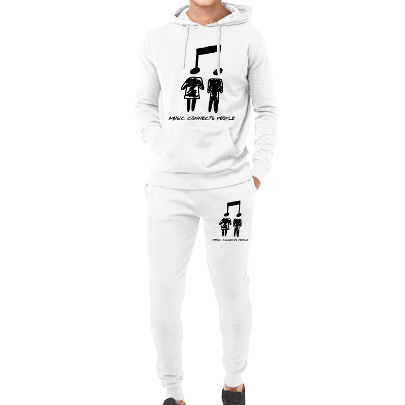 Music Connects People Hoodie & Jogger Set | Artistshot